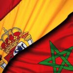 Bandera España Marruecos