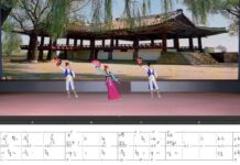 Sistema de notación coreográfica a estilo alfabético de la RPD de Corea