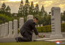 Kim Jong Un rinde tributo a Hyon Chol Hae por el tercer aniversario de su deceso