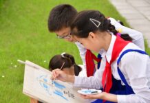 Con el sueño de ser pintor