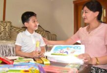 Madres felíces en la RPDC