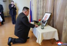 Kim Jong Un presenta sus consolencias por el fallecimiento del embajador ruso en la RPDC