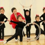 Clase del jardín infantil para sordomudos