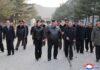 El camarada Kim Jong Un dirige sobre el terreno una importante fábrica de materiales bélicos
