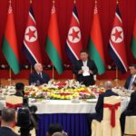 Banquete en honor del presidente bielorruso Aleksandr Lukashenko