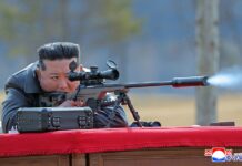 El camarada Kim Jong Un premia y convive con francotiradores sobresalientes (Exposición digital)