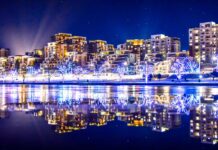 Barrio Kyongryu en invierno